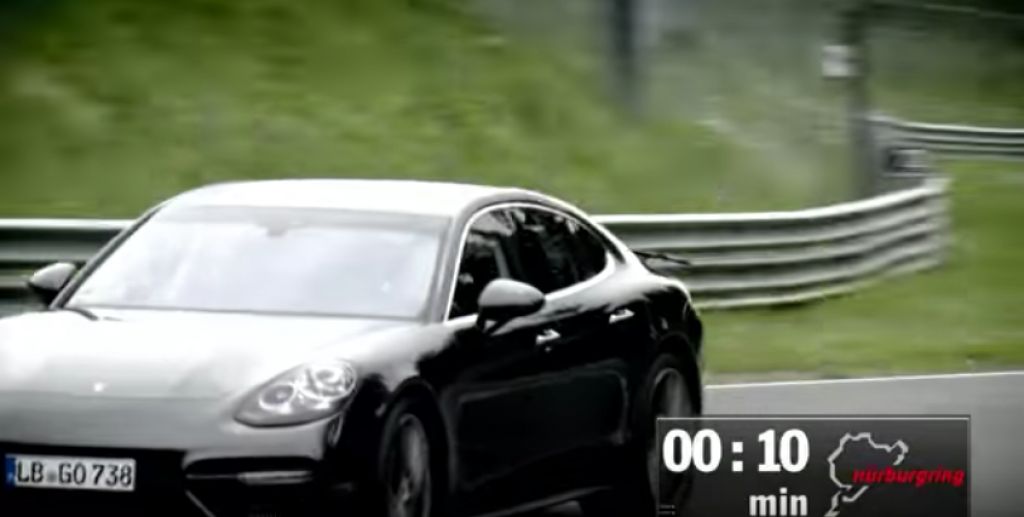 Breaking a record with the fastest luxury sedan on earth. The new Panamera Turbo