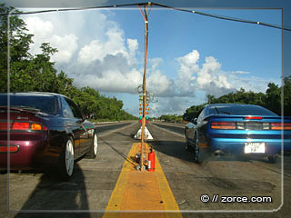 Drag Racing at Wallerfield, Trinidad
